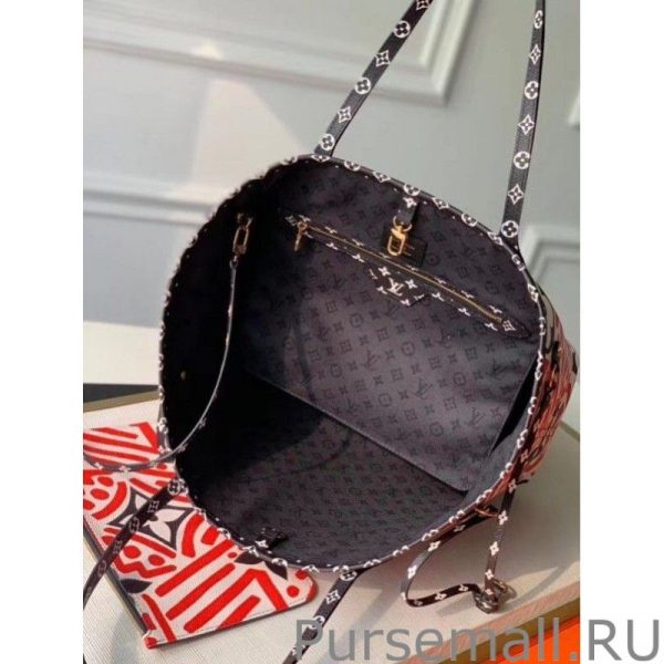 LV Crafty Neverfull MM Bag M56583 - Image 6
