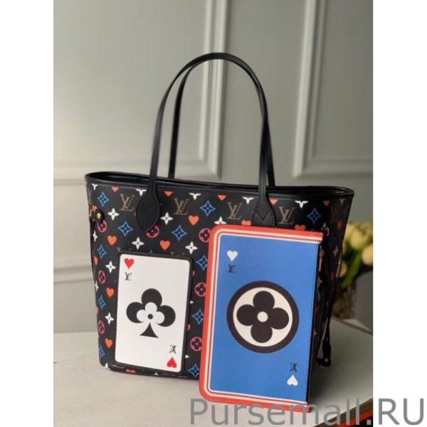 Game On Neverfull MM Black Bag M57483 - Image 6