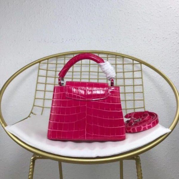 Capucines Mini Crocodile Bag N93163 - Image 6