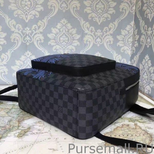 Josh Backpack Damier Graphite Rope N41712 - Image 6