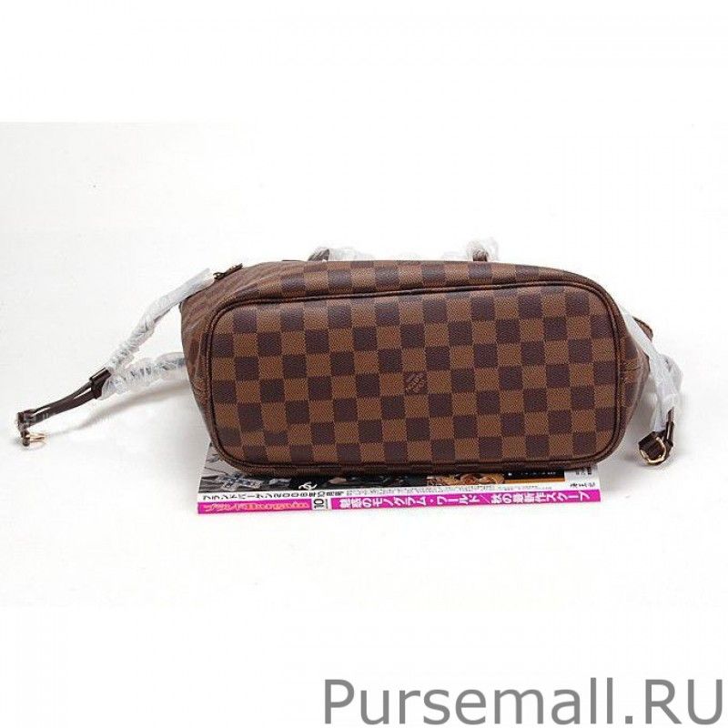 Neverfull PM Damier Ebene Canvas N51109 - Image 6
