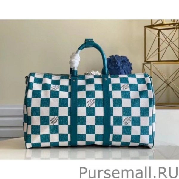 Keepall Bandouliere 45 Damier Leather N80404 - Image 6