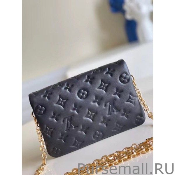 Black Coussin Pochette Bag M80742 - Image 6