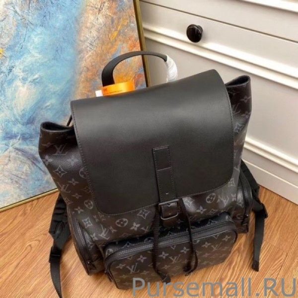 Backpack Trio Monogram Eclipse M45538 - Image 6