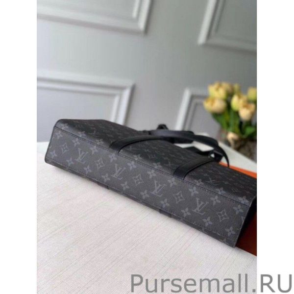 Sac Plat Horizontal Zippe Bag Monogram Eclipse M45265 - Image 5