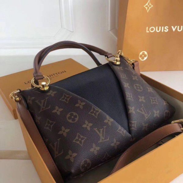 V Tote MM Monogram Canvas M43948 Black - Image 6
