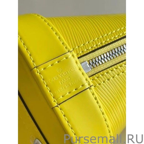 Epi Alma BB Bag With Jacquard Strap M57446 - Image 6