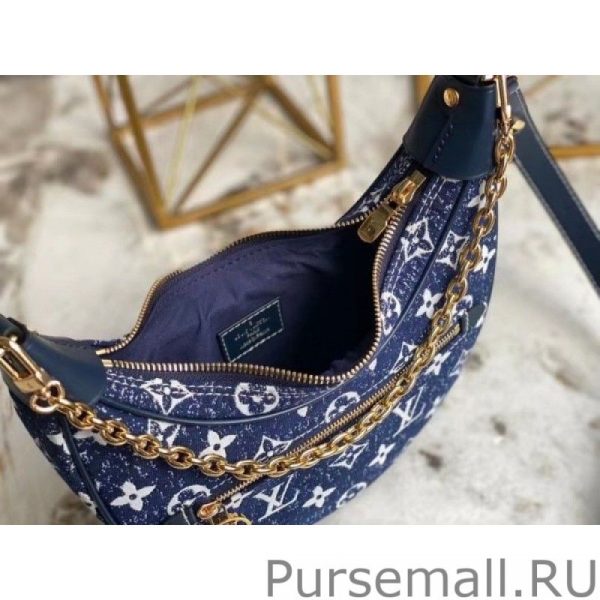 Loop Bag In Monogram Denim M81166 - Image 6