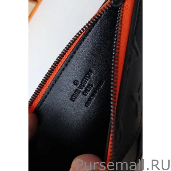 Coin Card Holder Monogram Leather M80827 - Image 6