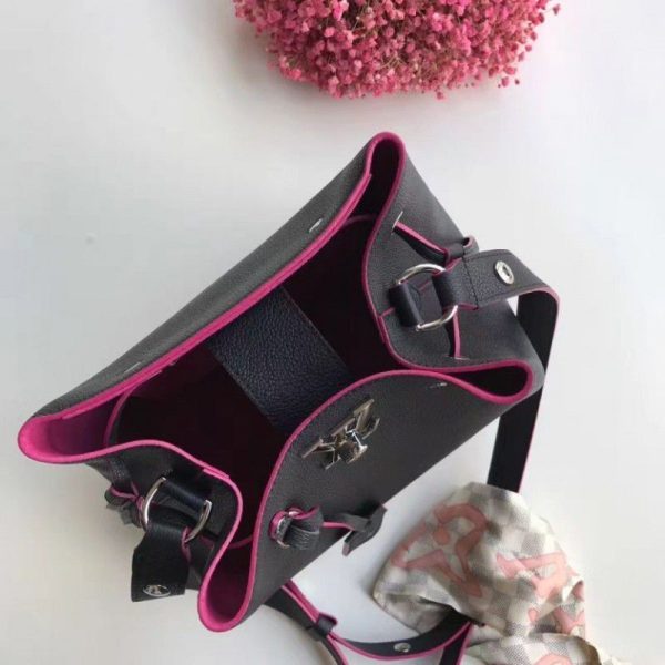 Black Lockme Bucket Bag M54677 - Image 6