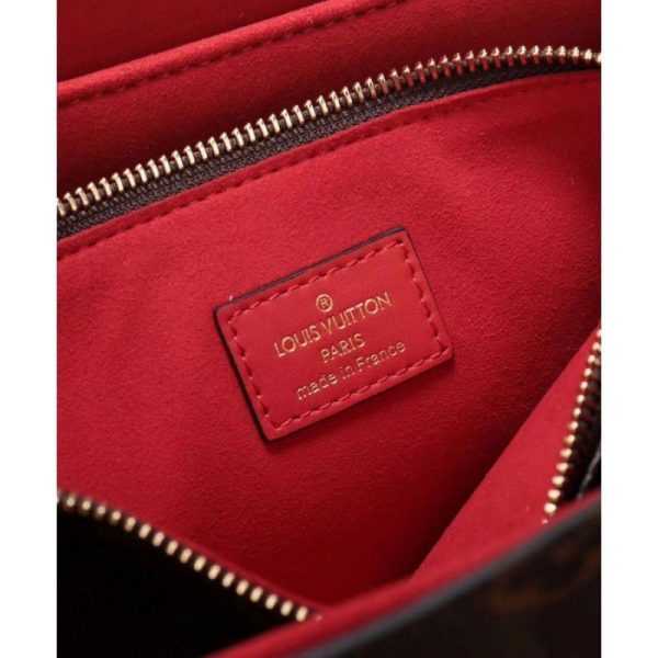 Flower Tote Monogram Canvas M43553 Red - Image 6