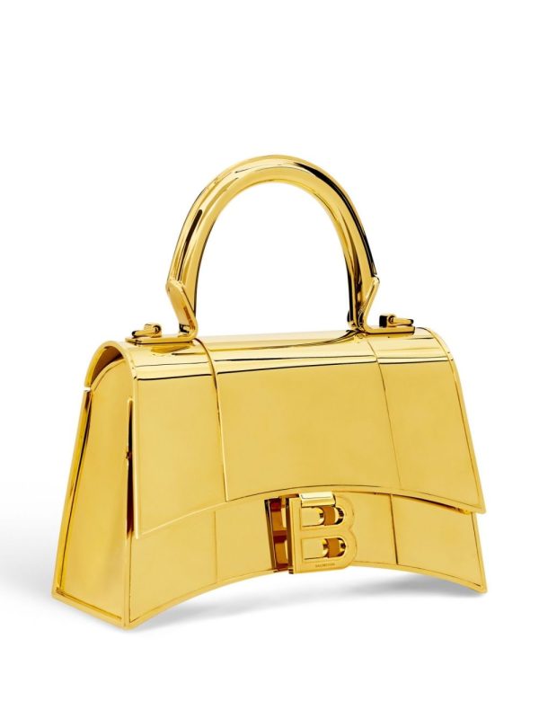 Balenciaga mini Hourglass Metal tote bag - Image 6