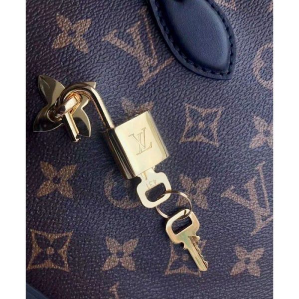 Flower Tote Monogram Canvas M43550 Black - Image 7