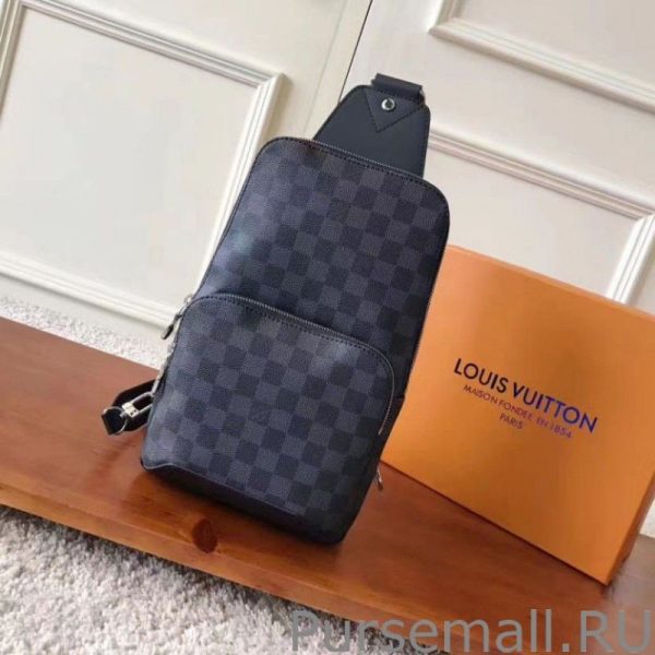 Avenue Sling Bag Damier Graphite N41719 - Image 7