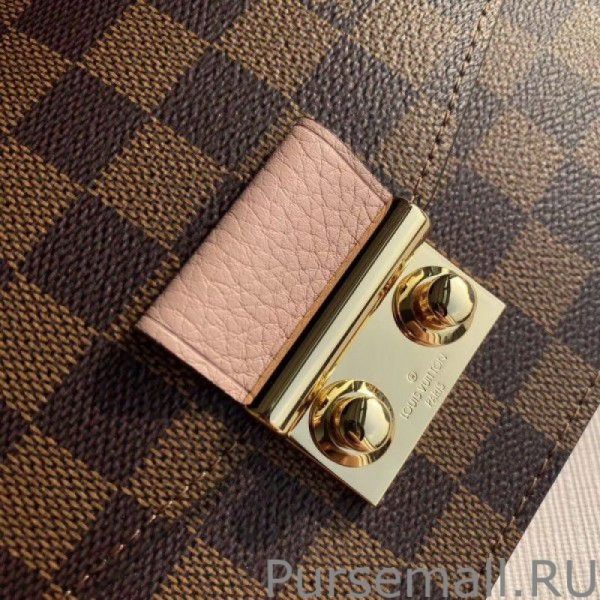 Croisette Chain Wallet Damier Ebene N60287 - Image 7