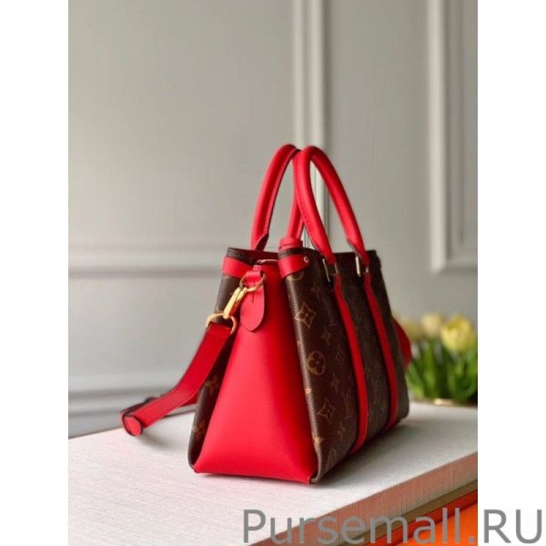 Soufflot BB Monogram Canvas M44818 Red - Image 7