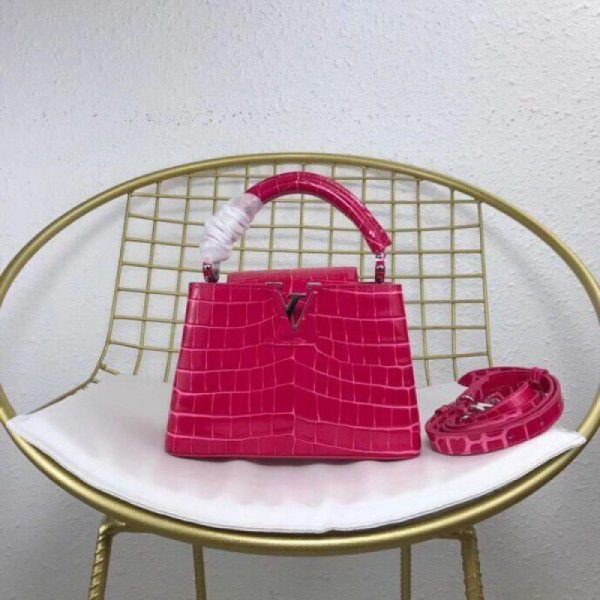 Capucines Mini Crocodile Bag N93163 - Image 7