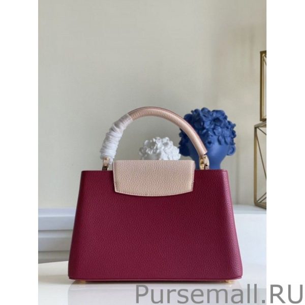 Capucines MM Bag In Bicolor Leather M58610 - Image 7
