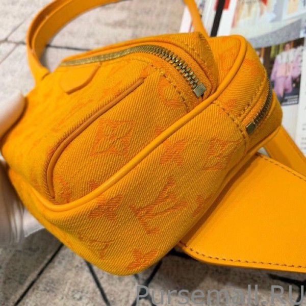 Outdoor Bumbag Ocher Denim M44623 - Image 7