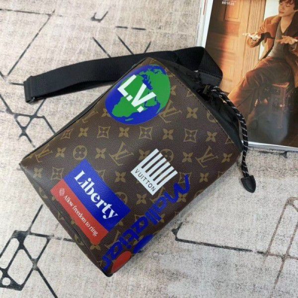 Chalk Sling Bag Monogram Canvas M44625 - Image 7