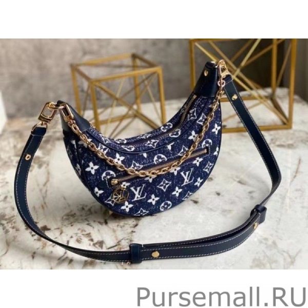 Loop Bag In Monogram Denim M81166 - Image 7