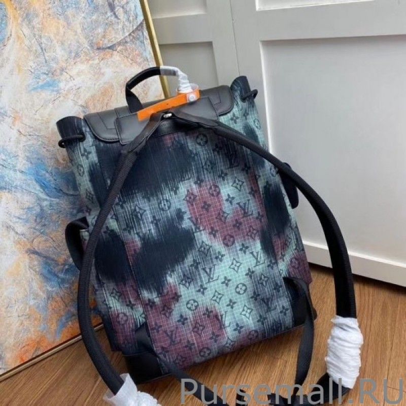 Christopher PM Backpack Monogram Camouflage M56411 - Image 7