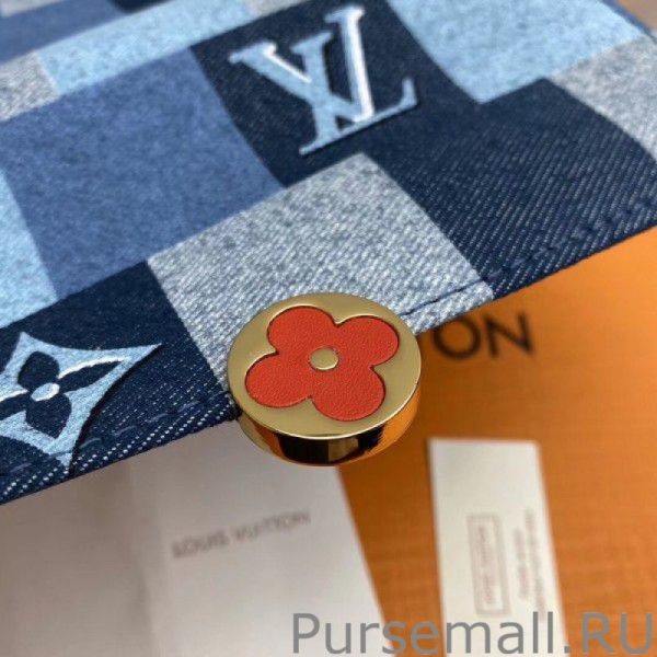 Flore Chain Wallet Monogram Denim M69036 - Image 7