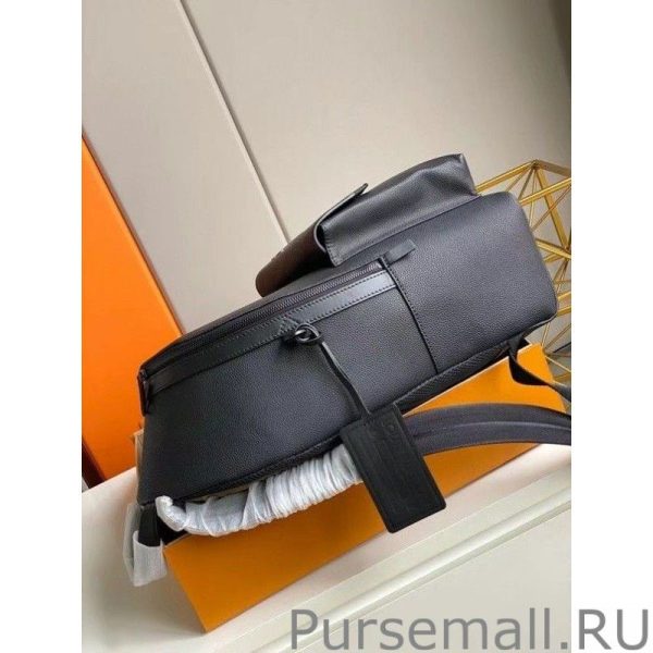 All Black Aerogram Backpack M57079 - Image 7