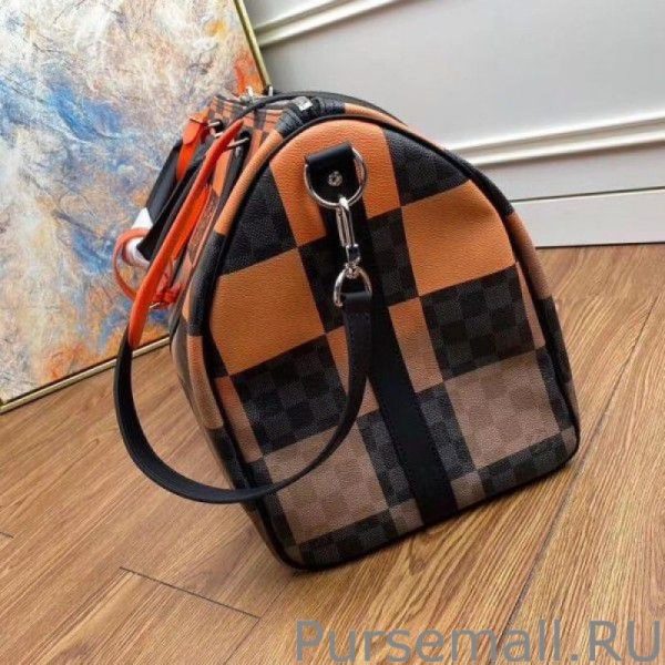 Keepall Bandouliere 50 Damier Graphite Giant N40420 - Image 7