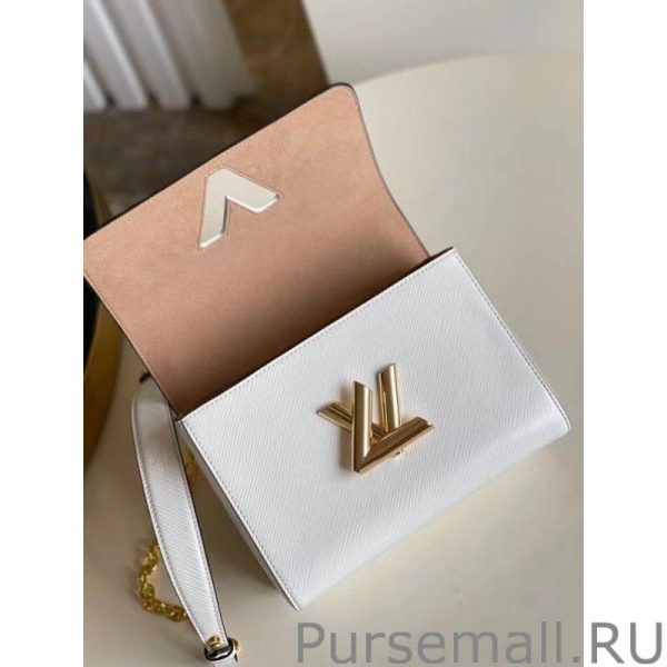 Twist MM Bag In White Epi Leather M55513 - Image 7