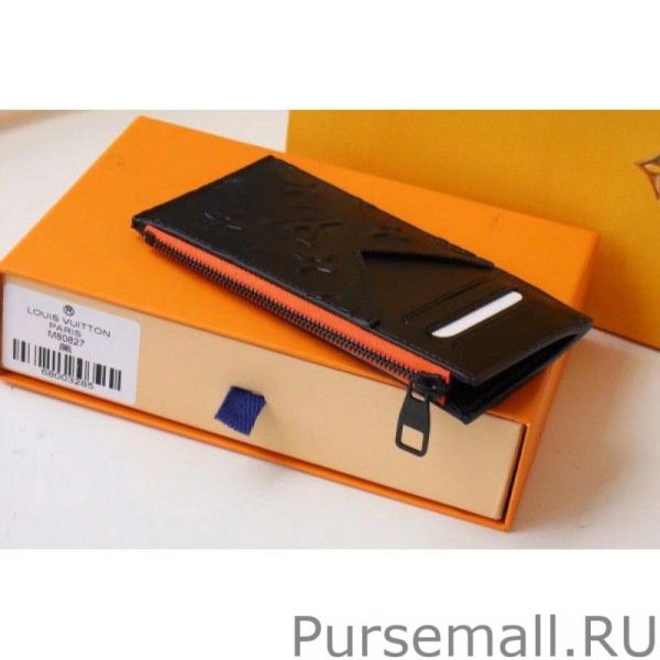 Coin Card Holder Monogram Leather M80827 - Image 7