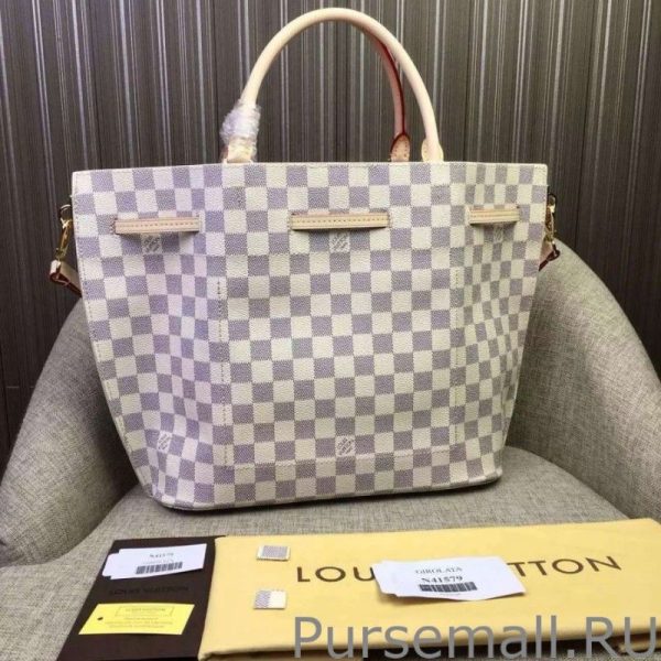 Girolata Bag Damier Azur Canvas N41579 - Image 7