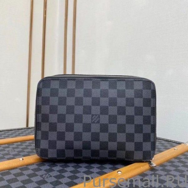 Packing Cube MM Damier Graphite N40182 - Image 7