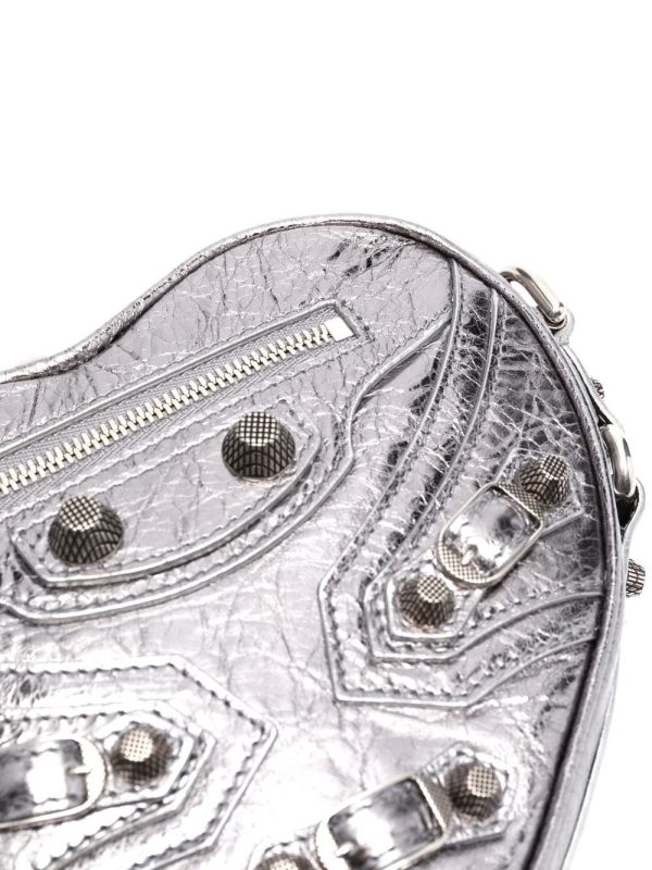 Balenciaga mini Le Cagole Heart crossbody bag - Image 4
