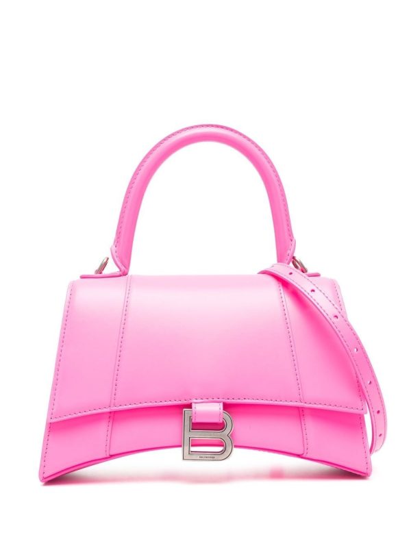 Balenciaga Hourglass leather tote bag