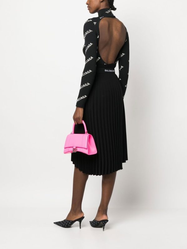 Balenciaga Hourglass leather tote bag - Image 2