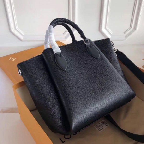 Black Haumea Bag Mahina Leather M55029 - Image 8