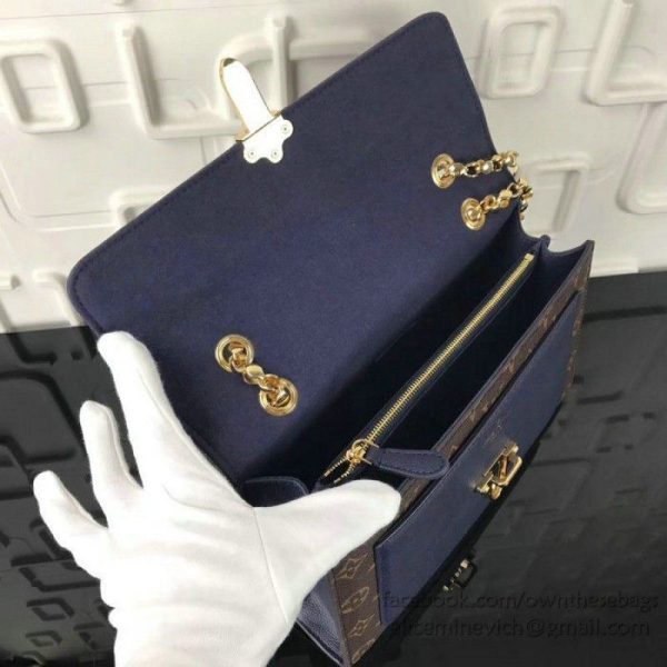 Victoire Monogram Canvas M44038 Navy Blue - Image 7