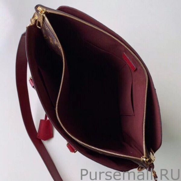 Flower Zipped Tote MM Monogram M44348 - Image 8
