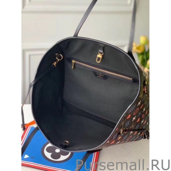 Game On Neverfull MM Black Bag M57483 - Image 8
