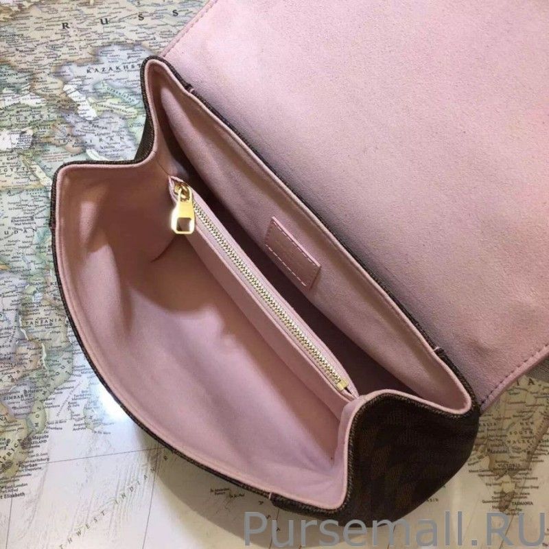 Caissa Clutch Damier Ebene Canvas N41597 - Image 8