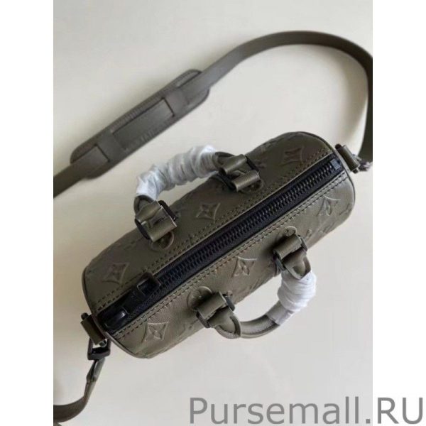 Keepall XS Bag Monogram Seal Leather M57961 - Image 9