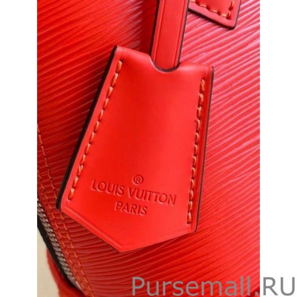 Epi Alma BB Bag With Jacquard Strap M57429 - Image 8