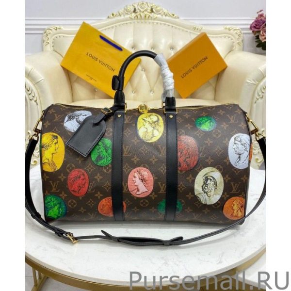 Keepall Bandouliere 45 Bag M59261 Brown - Image 8