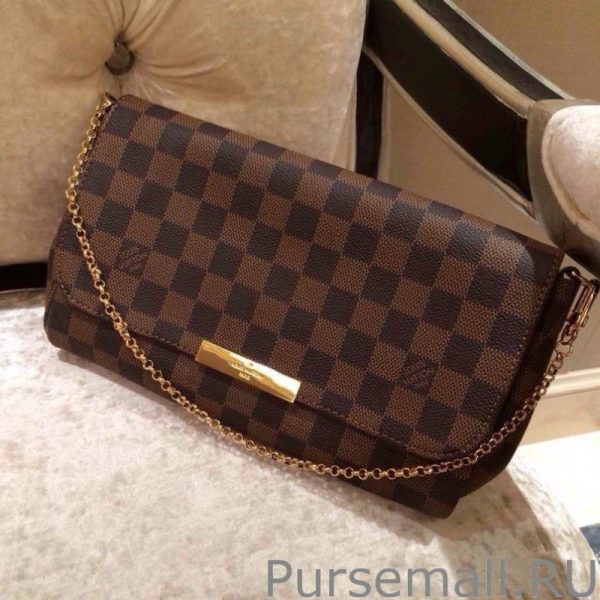 Favorite MM Damier Ebene Canvas N41129 of Siena PM Damier Ebene Canvas N41545 - Image 8