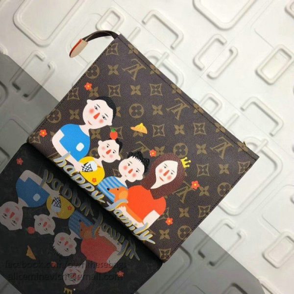 Family Print Pochette Voyage MM M61692 - Image 8