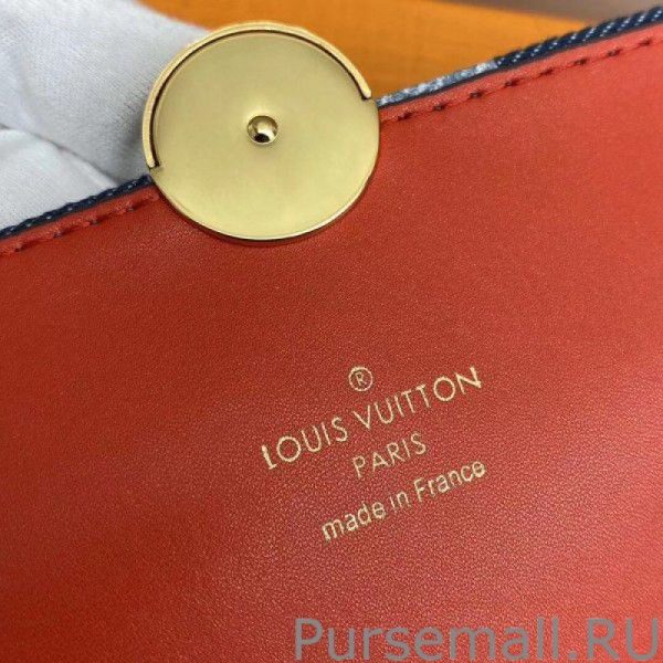 Flore Chain Wallet Monogram Denim M69036 - Image 8
