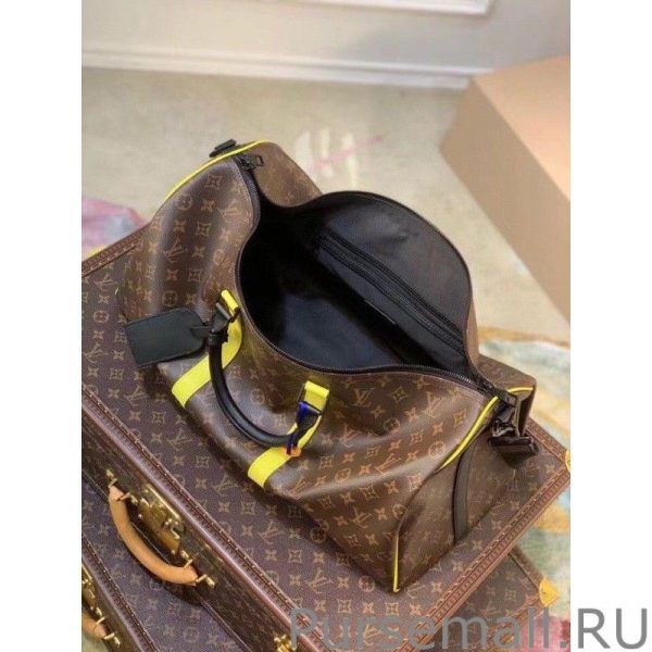 Keepall Bandouliere 50 Bag Monogram Yellow M45866 - Image 8