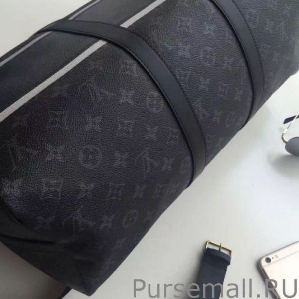 Keepall Bandoulière 45 Monogram Eclipse Flash M43413 - Image 8
