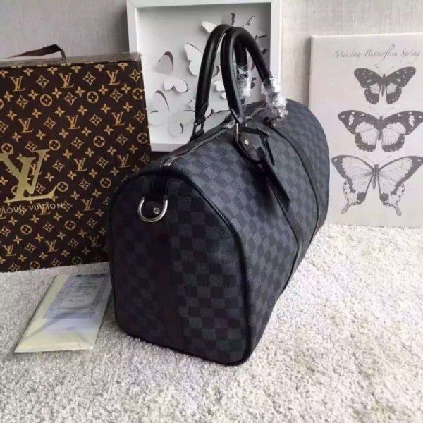 Keepall Bandouliere 45 Damier Graphite N41418 - Image 8